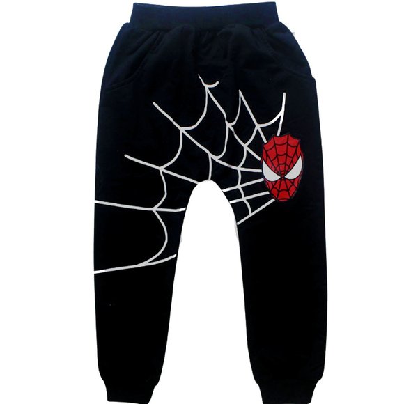 KIDS SPIDERMAN BLACK HOODIE and PANTS SET. - Picture 9 of 10